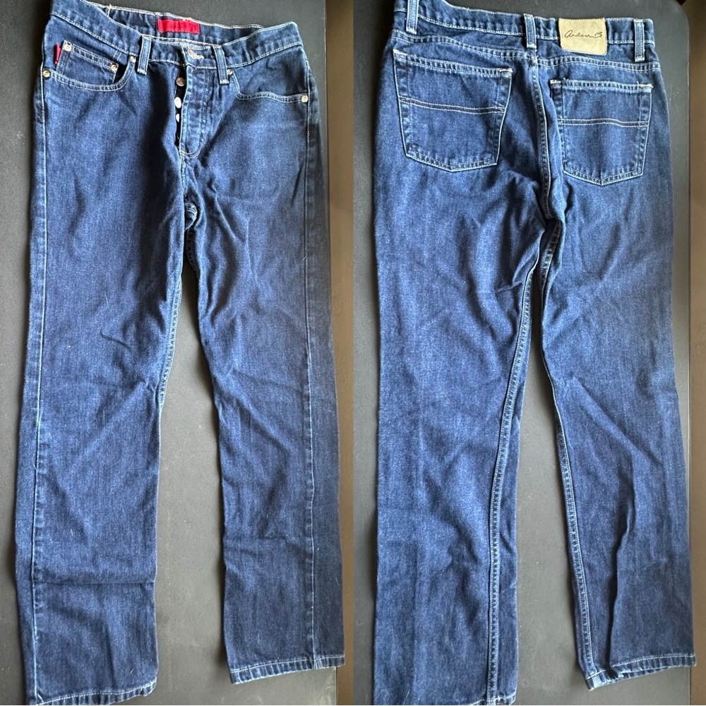 Arden B Dark Blue Boot Cut Jeans